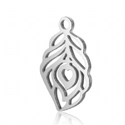 Stainless steel charms 17.7mmX10.4mm