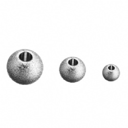 Stainless steel stardust beads round bead