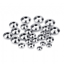 Stainless steel spacer beads