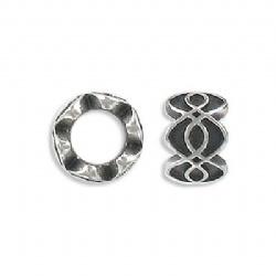 Stainless steel large hole beads