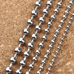 Stainless steel ball chain round