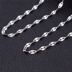 Stainless steel lip chain