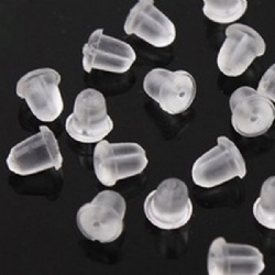 Plastic Earring Backs (Stoppers)