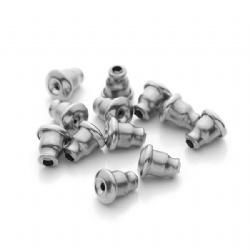 Stainless steel Bullet Clutch Earring Backs